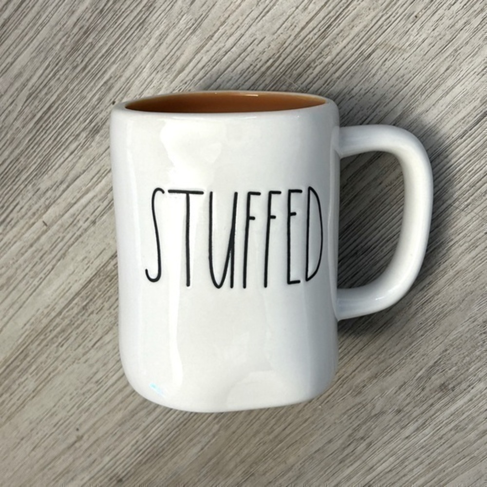 RAE DUNN ‘STUFFED’ Fall Collection coffee tea mug cup. Artisan collection.